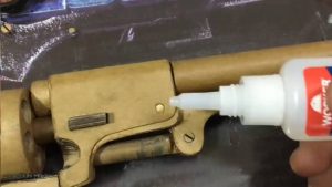 纸板枪图纸下载如何用纸板制作柯尔特转轮纸板玩具手枪wgog944-完美细节 (1)