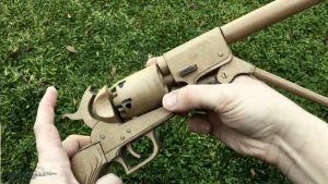 纸板枪图纸下载如何用纸板制作柯尔特转轮纸板玩具手枪wgog944-完美细节 (9)
