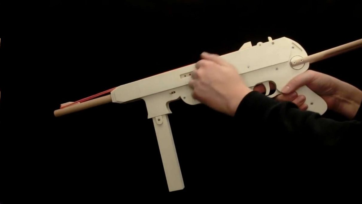MP40橡皮筋玩家冲锋枪+制作图纸下载 (6)